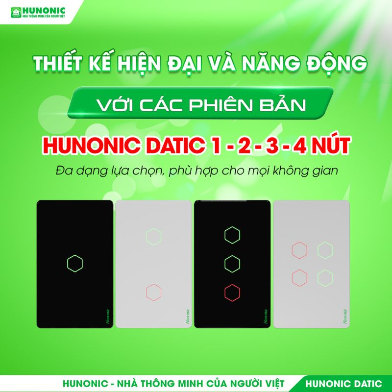 công tắc cảm ứng hunonic datic